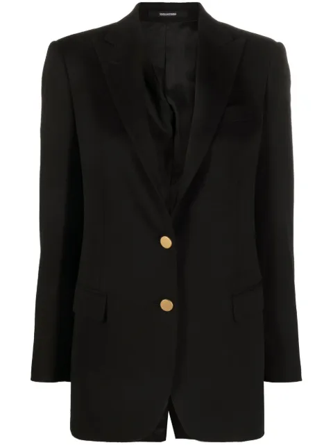 Tagliatore peak-lapel single-breasted blazer Women