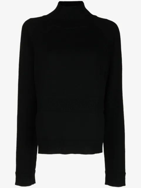 Juun.J high-neck knitted top