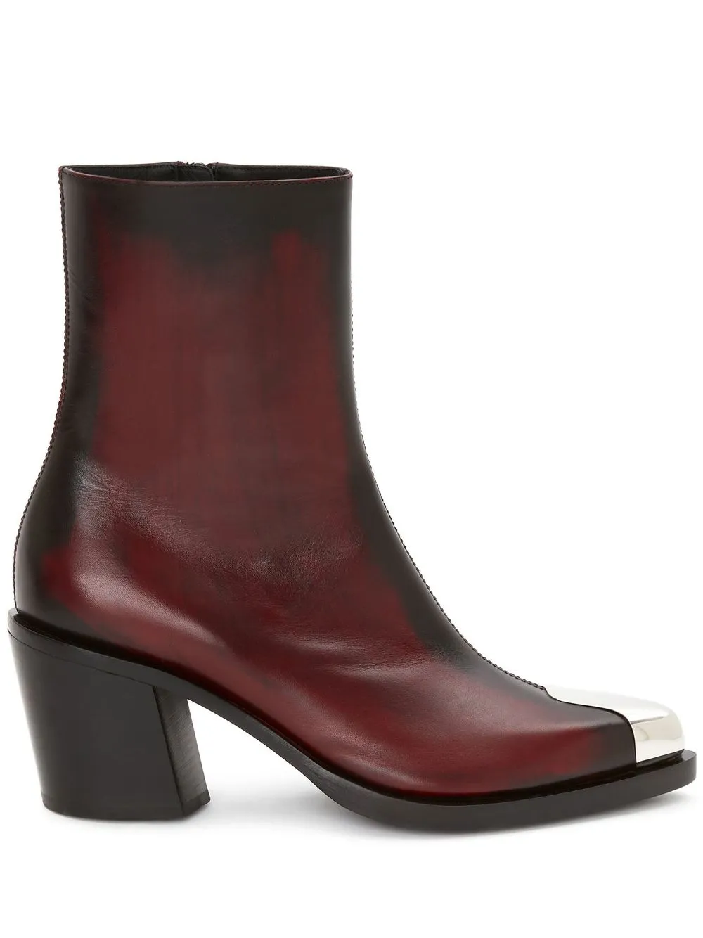 

Alexander McQueen pointed-toe ankle boots - Red