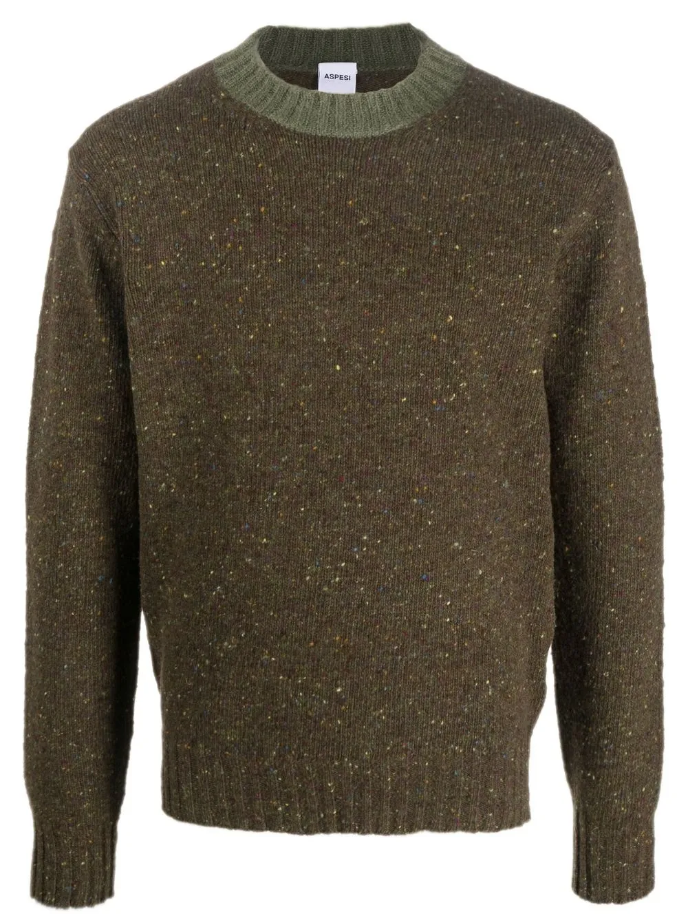 

ASPESI wool knit jumper - Green