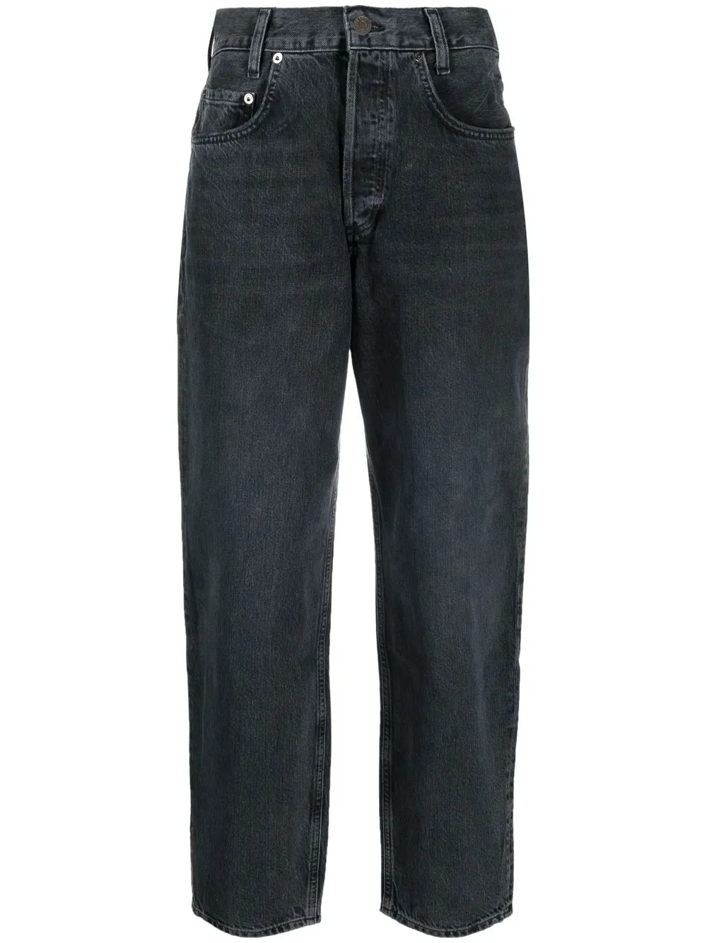 

AGOLDE tapered high-waist jeans - Grey