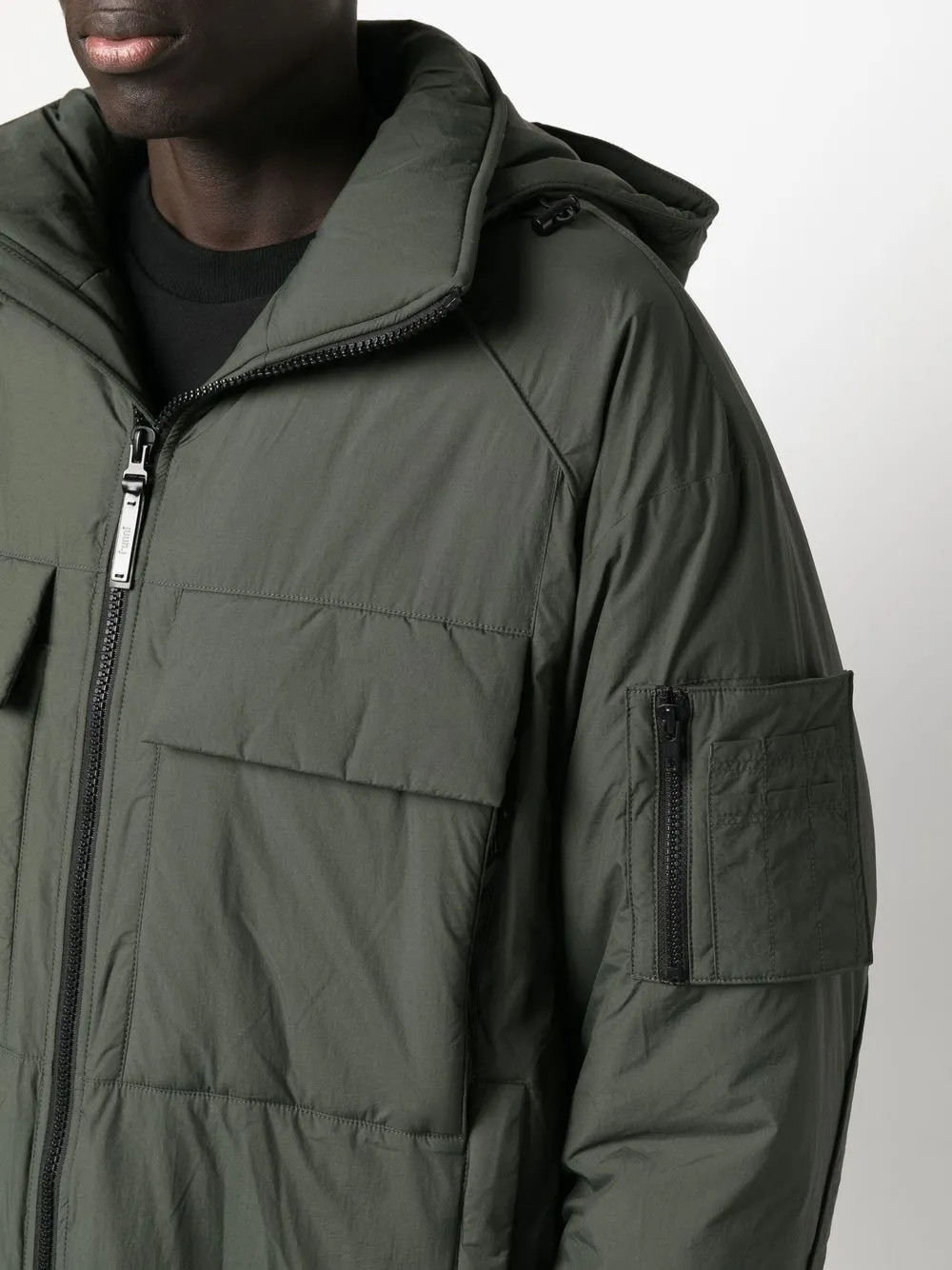 Juun.J Padded zip-up Jacket | Green | FARFETCH
