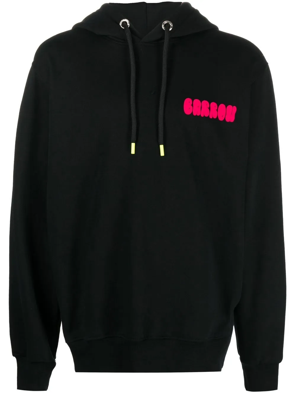 BARROW hoodie con logo estampado - Negro