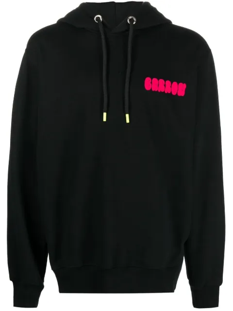 BARROW - logo-print pullover hoodie