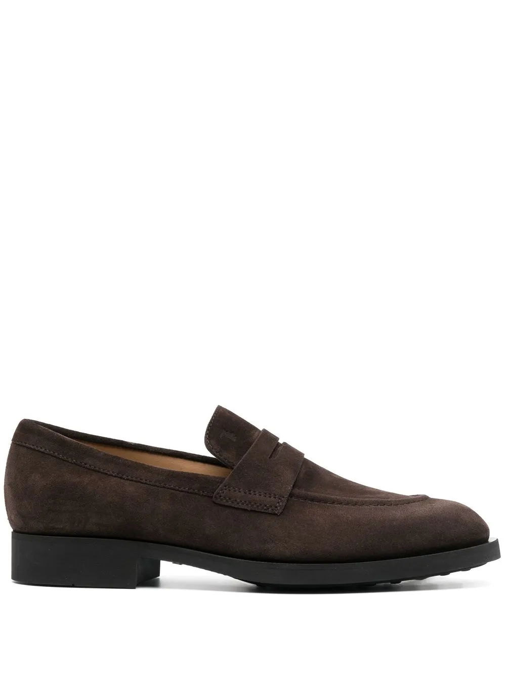 

Tod's suede moccasin loafers - Brown