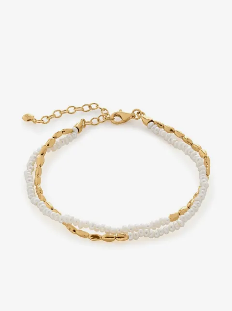 Monica Vinader beaded-strand bracelet