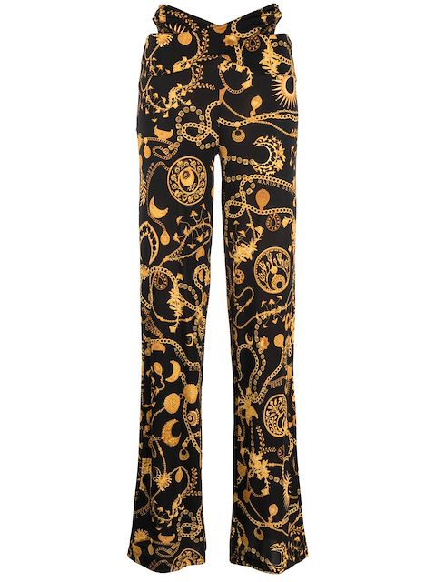 Marine Serre Ornament Jewellery-print jumpsuit