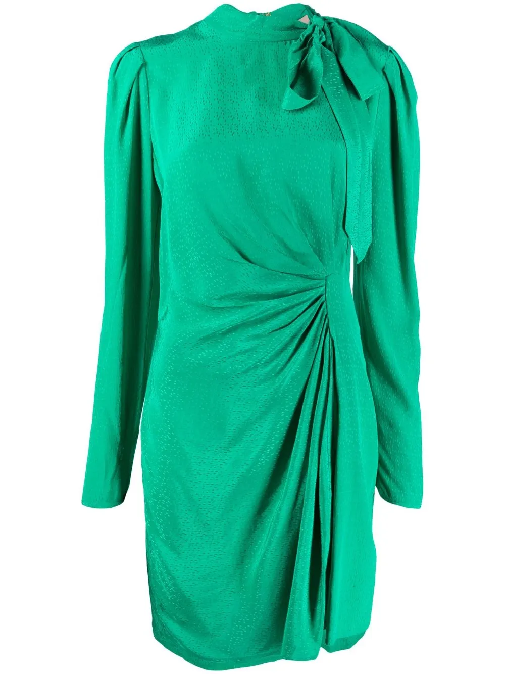 

TWINSET vestido midi con detalle fruncido - Verde