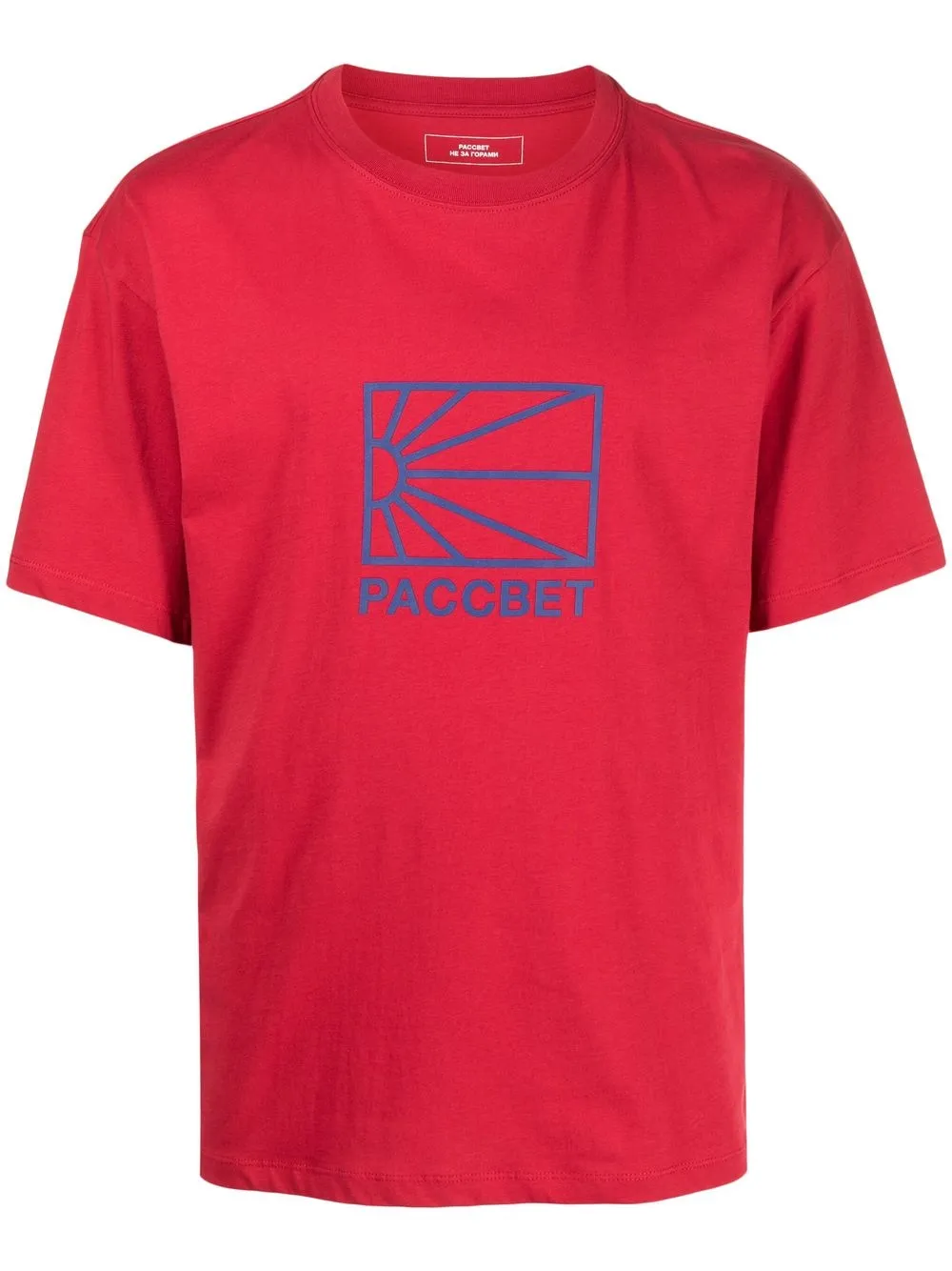 

PACCBET playera con estampado gráfico - Rojo