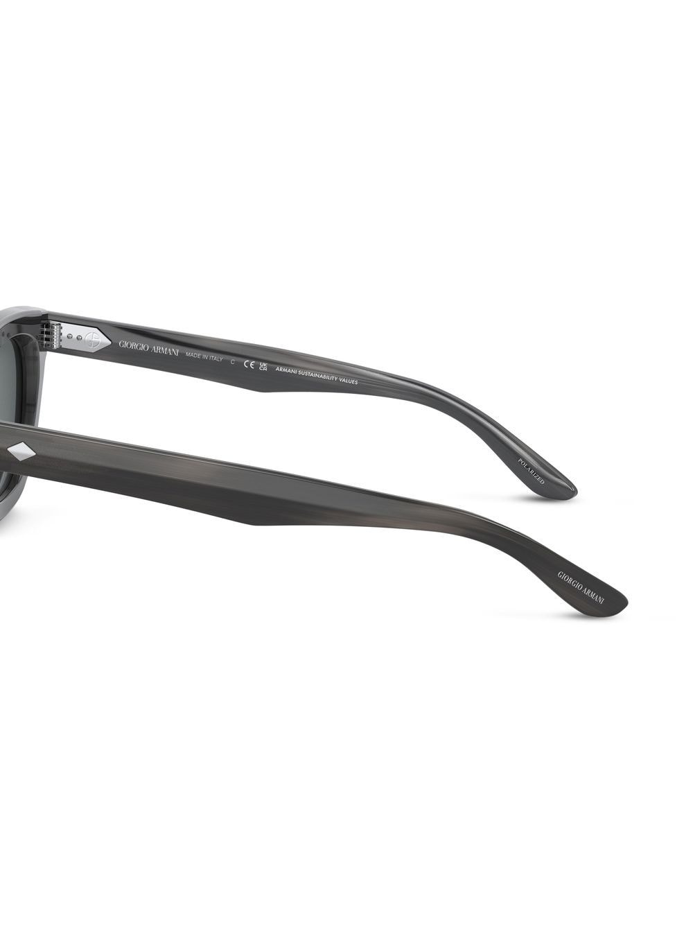Shop Giorgio Armani Tinted-lens Square-frame Sunglasses In Schwarz