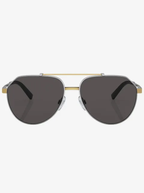 Dolce & Gabbana Eyewear pilot-frame sunglasses