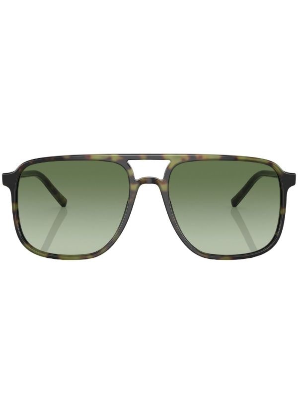 Dolce & Gabbana Eyewear logo-print square-frame Sunglasses - Farfetch