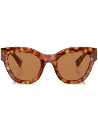 Miu Miu Eyewear キャットアイ サングラス | グリーン | FARFETCH JP