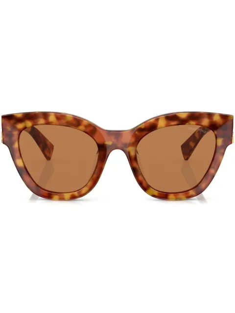 Miu Miu Eyewear lunettes de soleil à monture papillon