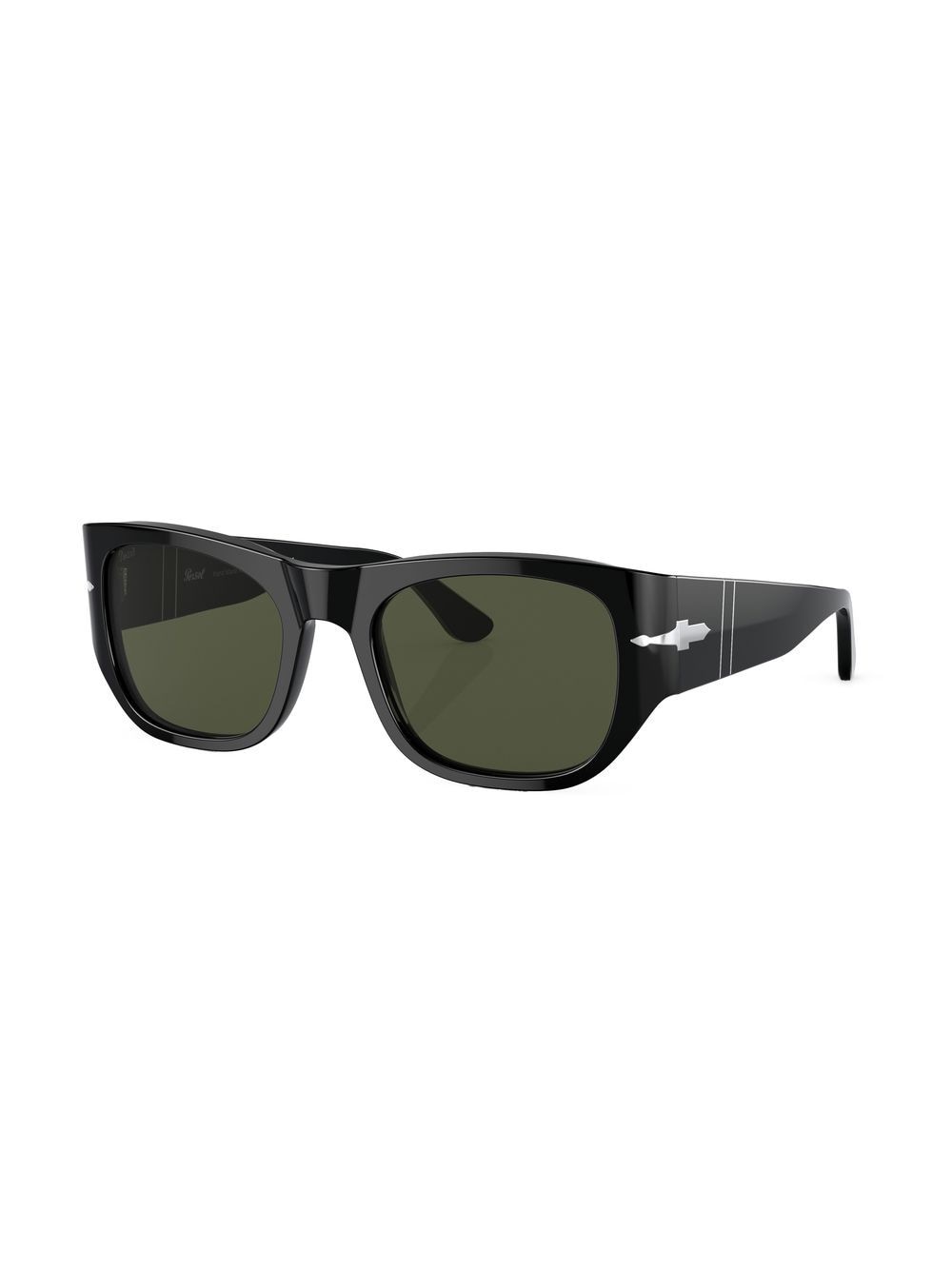 Shop Persol Square-frame Tinted Sunglasses In Schwarz