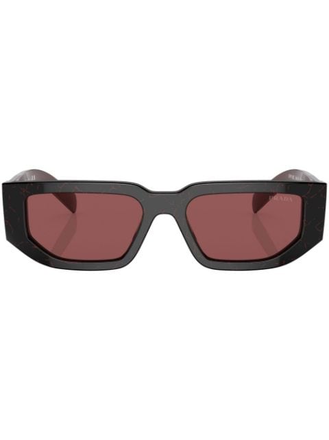 Prada Eyewear - logo-plaque detail sunglasses