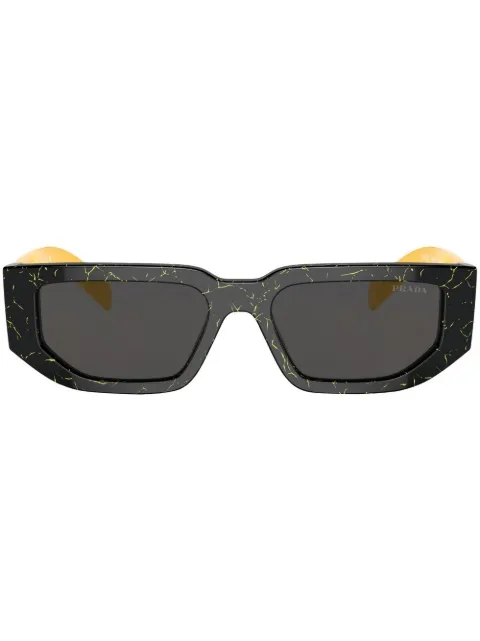 Prada Eyewear lentes de sol con diseño de dos tonos y logo