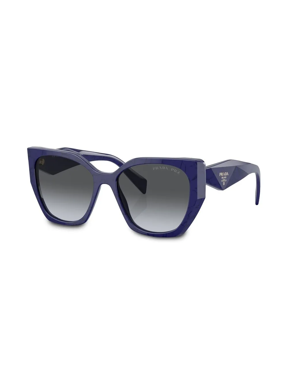 Prada Eyewear Zonnebril met cat-eye montuur - Zwart