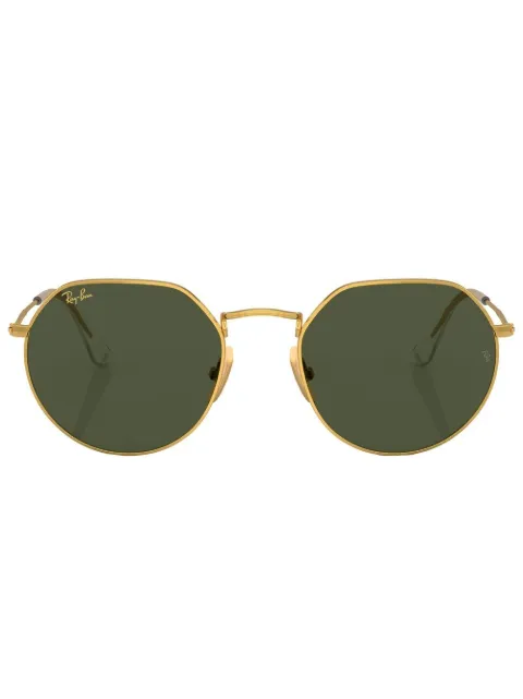 Ray-Ban tinted geometric-frame sunglasses