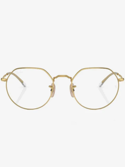 Ray-Ban 잭 라운드 프레임 안경