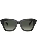 Ray-Ban State Street square-frame sunglasses - Black
