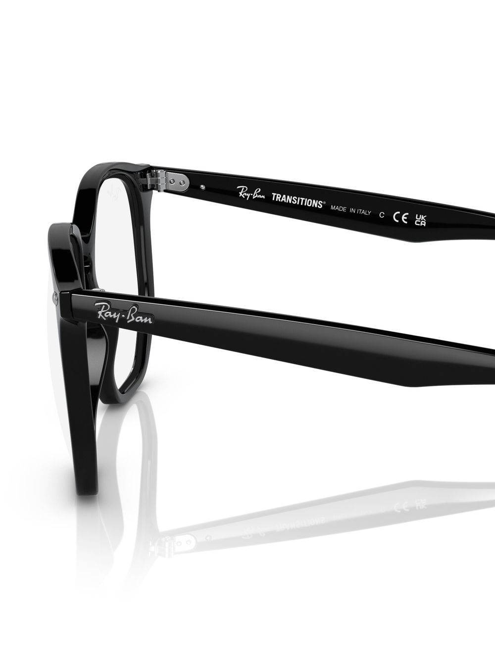 Shop Ray Ban Round-frame Glasses In Schwarz