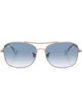 Ray-Ban pilot-frame sunglasses - Gold