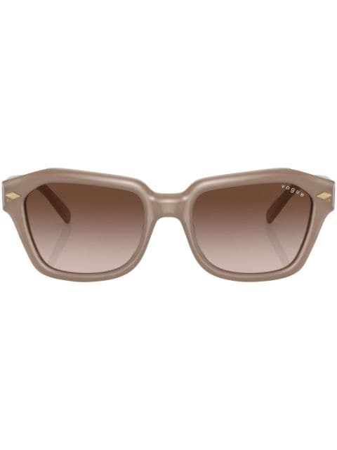 logo-print tinted sunglasses