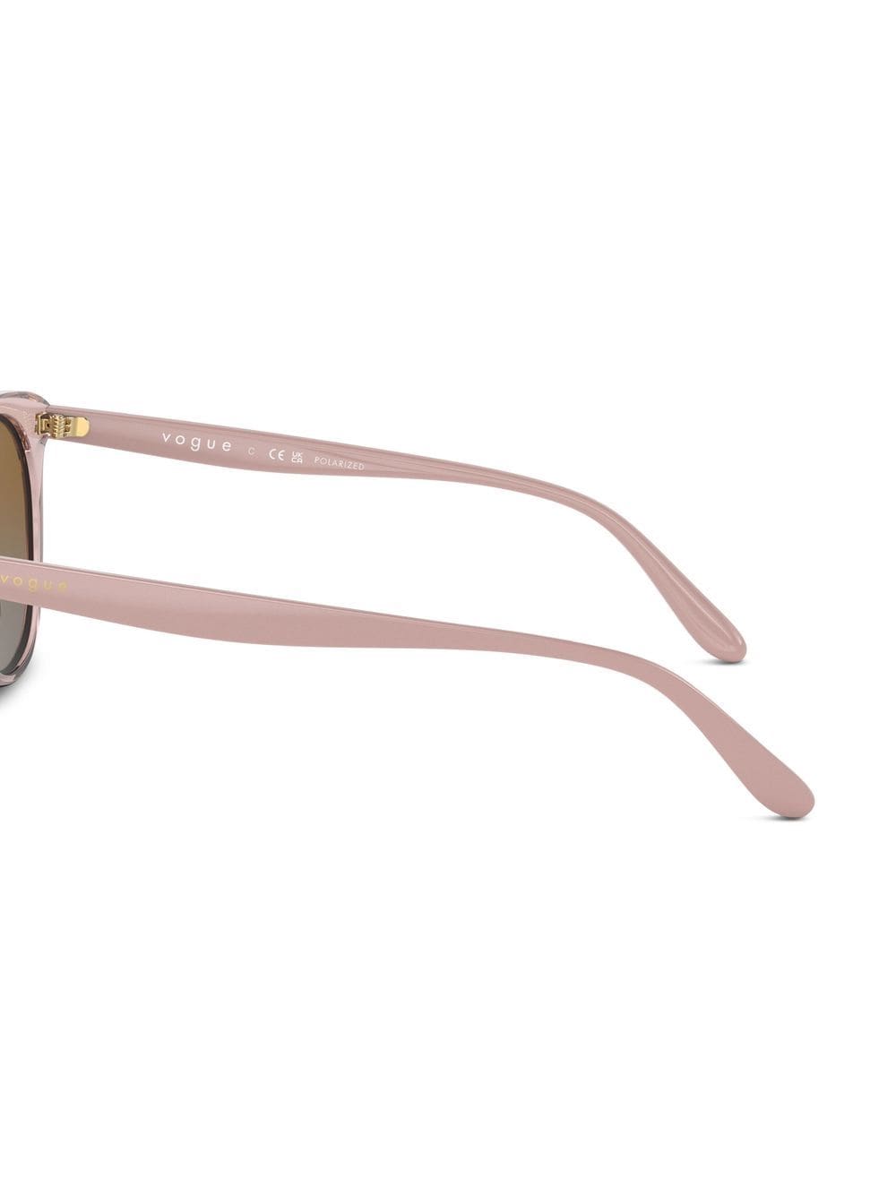 Shop Vogue Eyewear Round-frame Sunglasses In Rosa