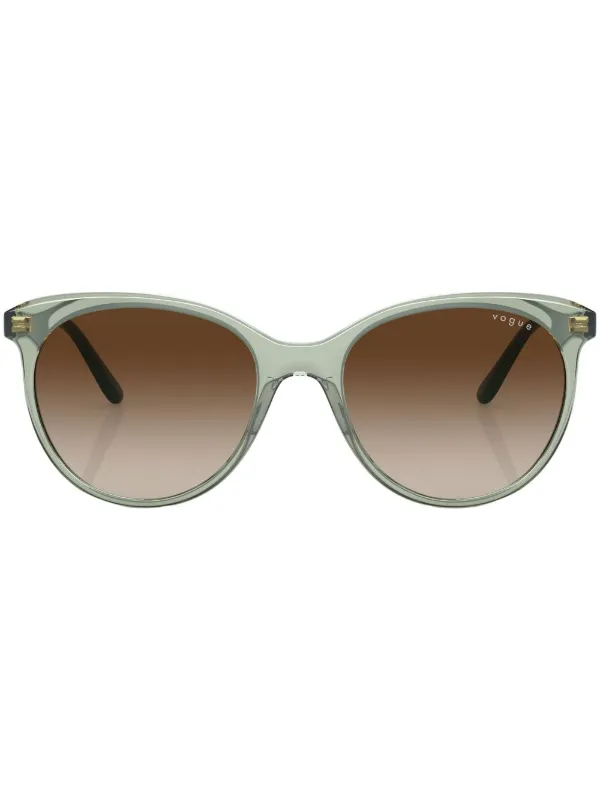 Vogue Eyewear Occhiali Da Sole Tondi Verde FARFETCH IT