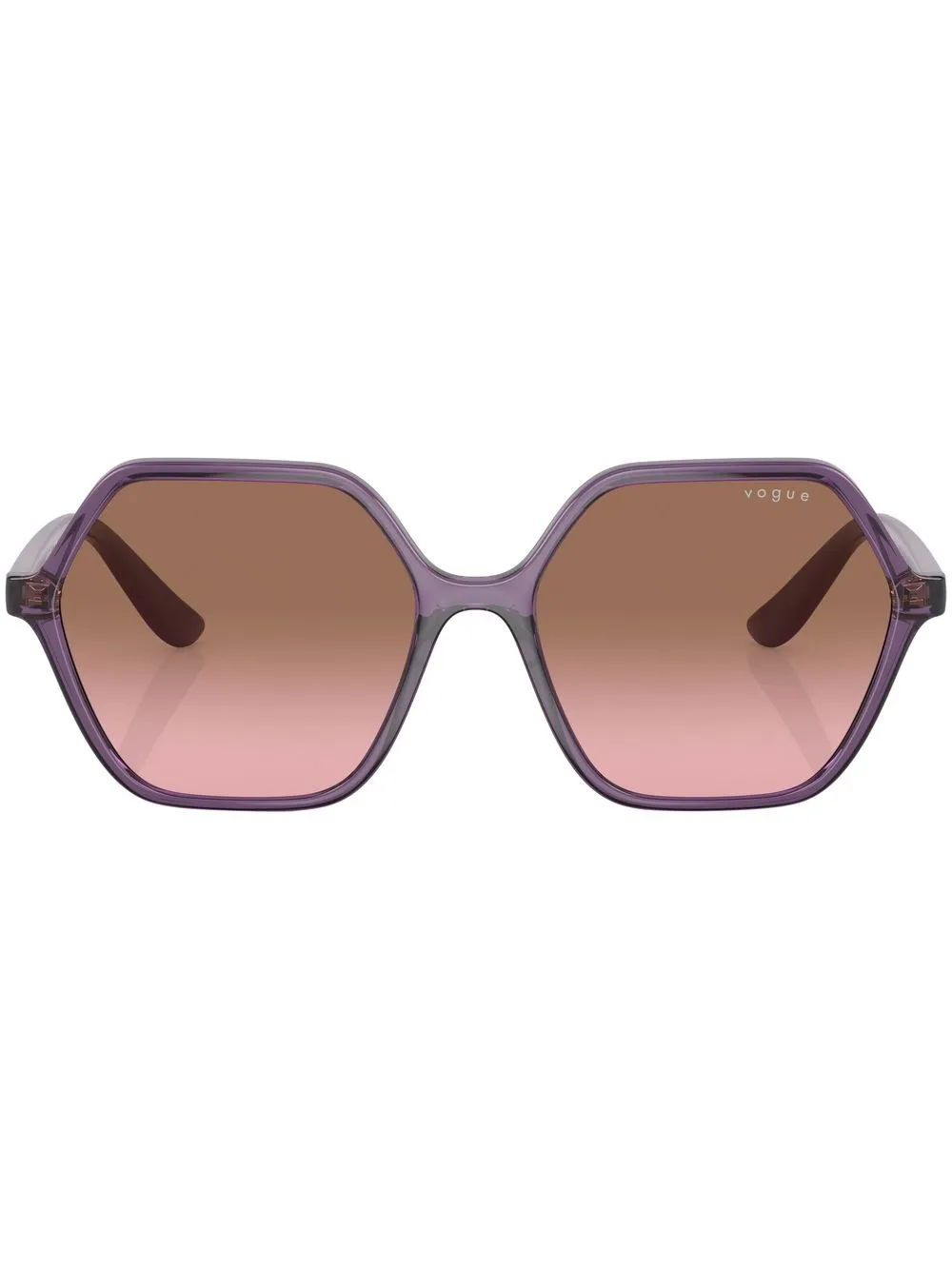 VOGUE EYEWEAR GEOMETRIC-FRAME SUNGLASSES