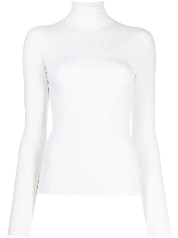 Dion Lee intarsia-knit ribbed jumper
