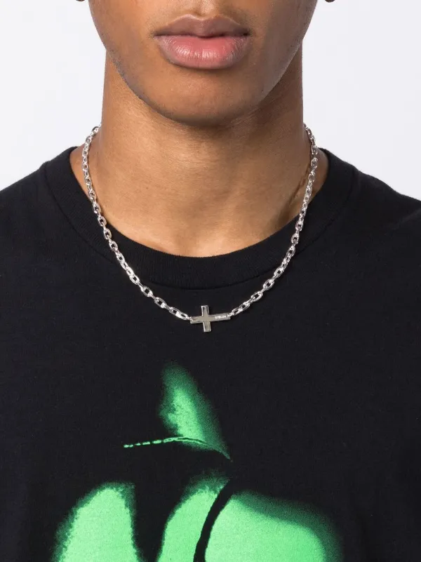 STOLEN GIRLFRIENDS CLUB シルバークロスチョーカー Stolen Girlfriends Club Falling Cross Silver Necklace | Silver