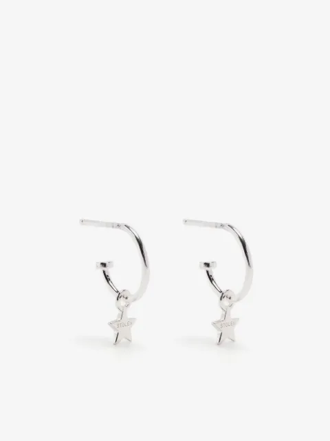 Stolen Girlfriends Club aretes Star Spike en plata de ley