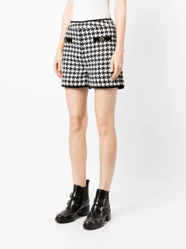 b+ab ハウンドトゥース ショートパンツ - Farfetch