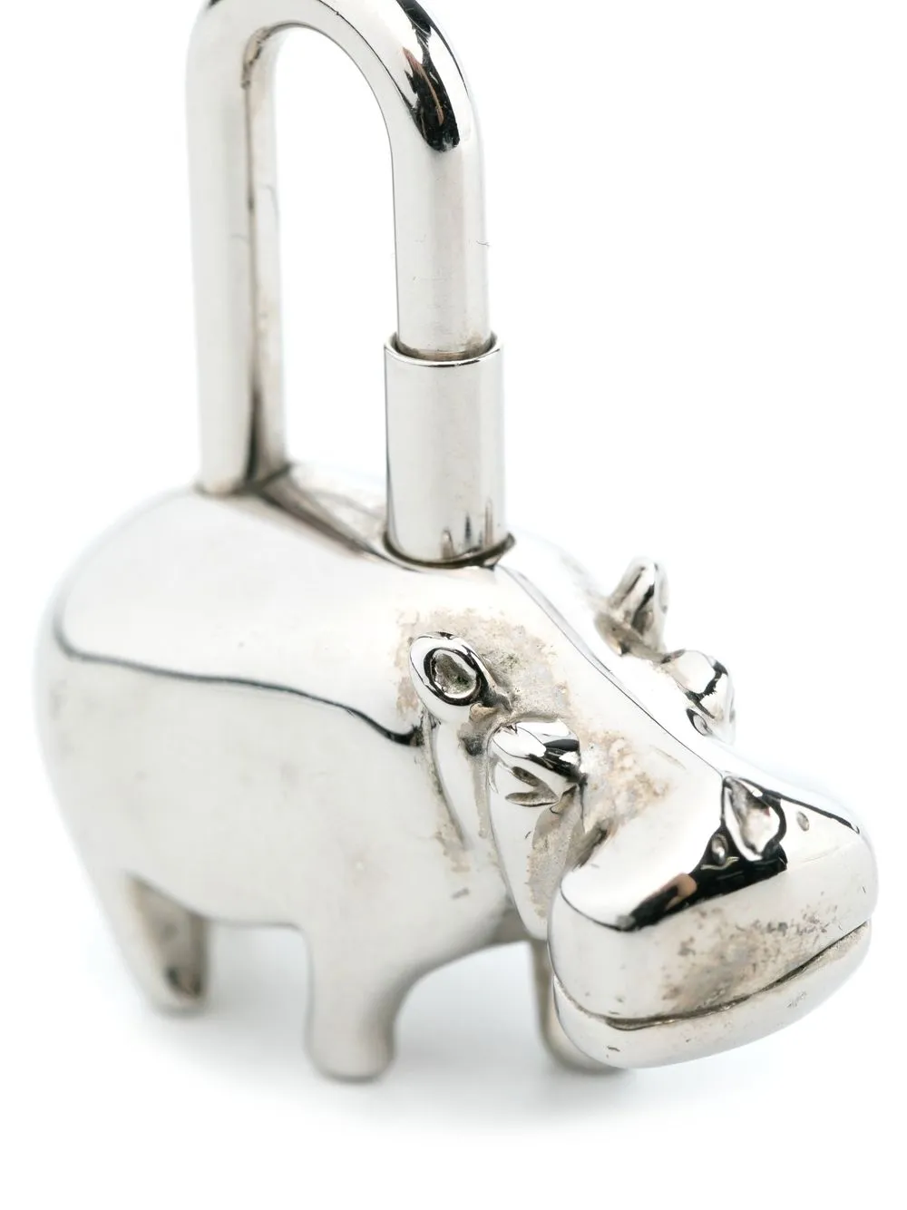 Hermès 2005 pre-owned Hippo Cadena tasbedel - Zilver