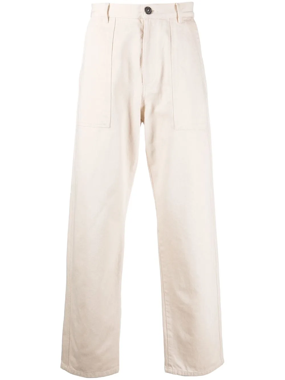 

Philippe Model Paris pleated straight-leg trousers - Neutrals