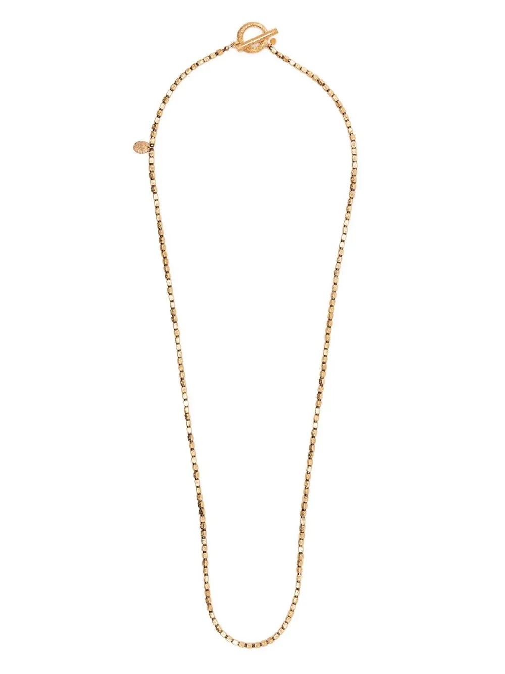 

Brunello Cucinelli Single Loop Monili Necklace - Gold