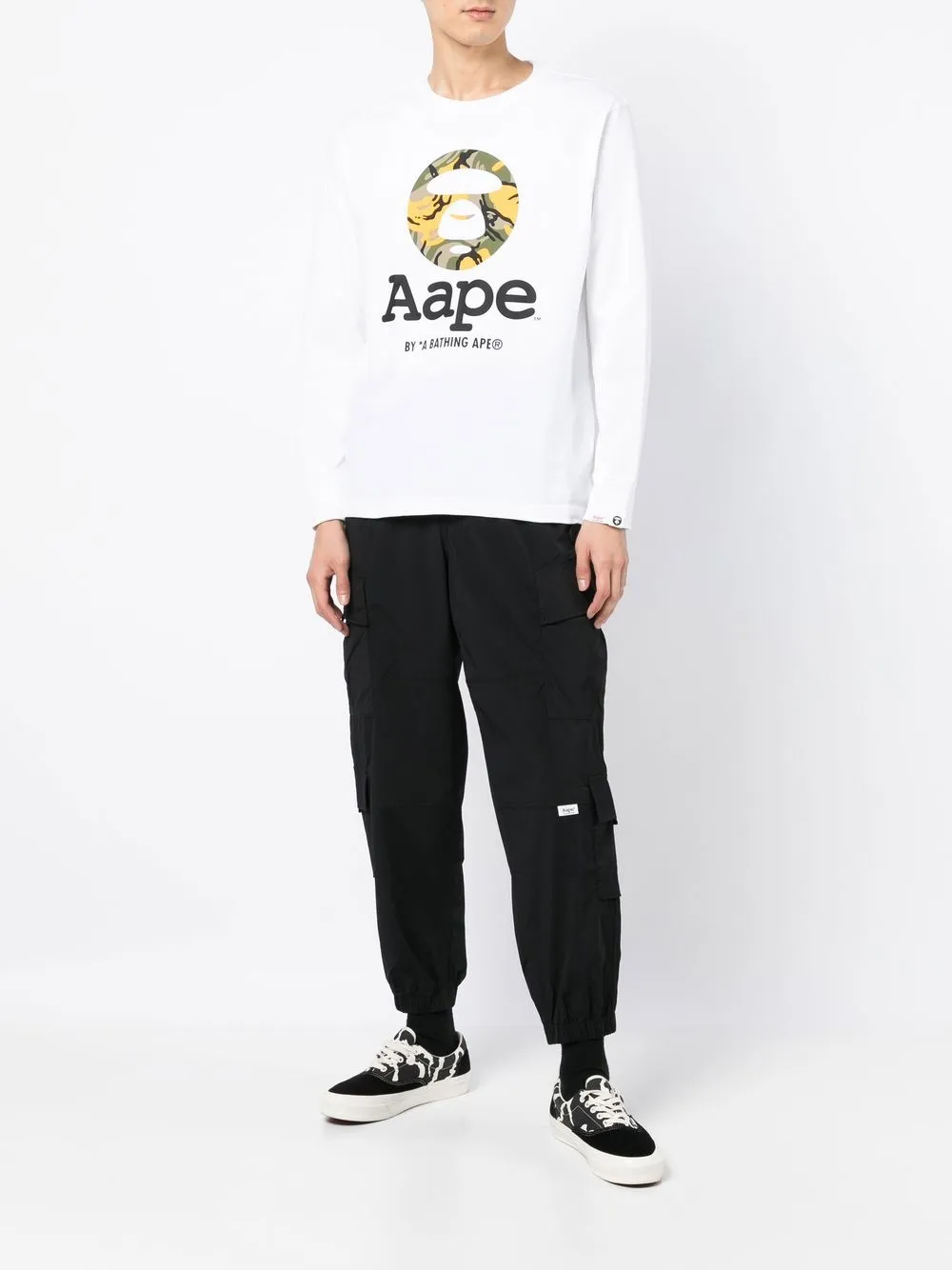AAPE BY *A BATHING APE® Cargo broek - Zwart