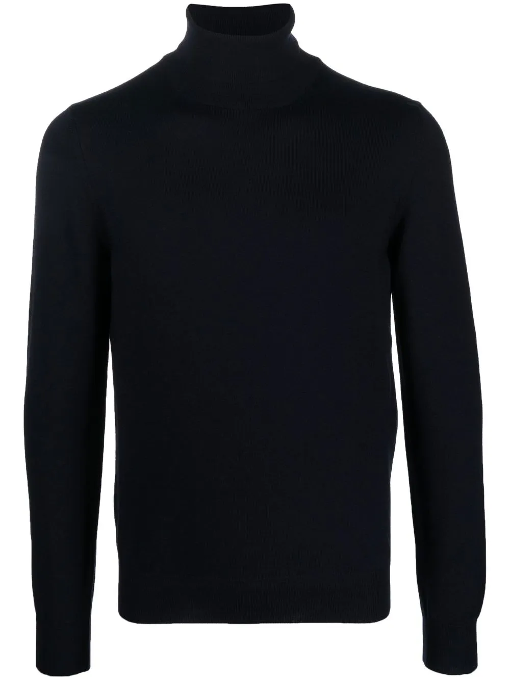 

Tagliatore roll neck knitted jumper - Blue