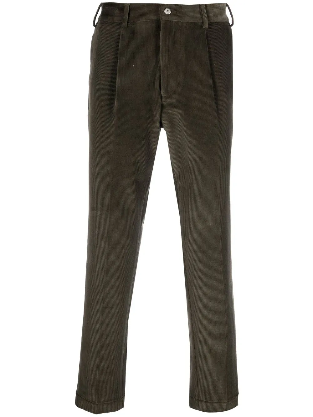 

Château Lafleur-Gazin corduroy skinny-cut trousers - Green