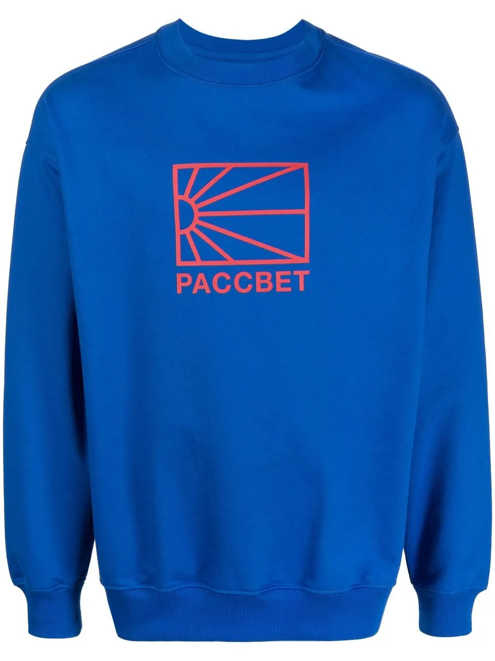 

PACCBET sudadera con estampado gráfico - Azul