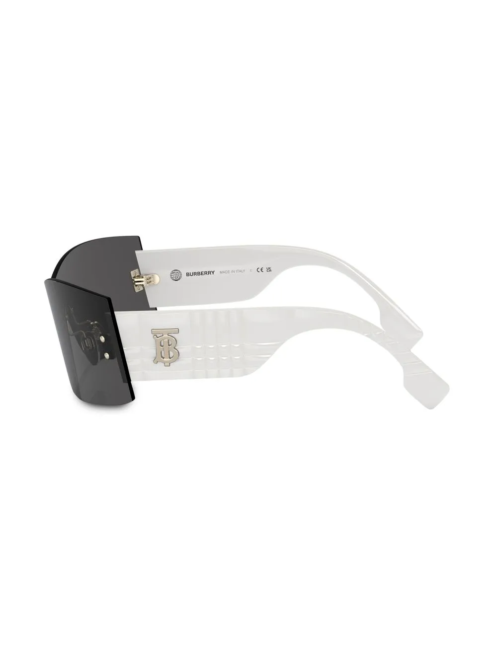 Burberry Eyewear Bella Rimless-frame Sunglasses In Weiss