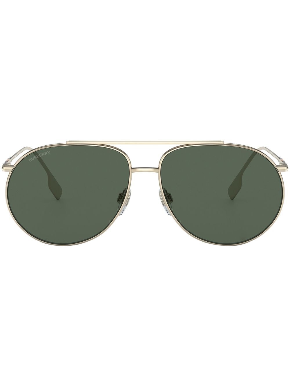 Burberry Eyewear Alice Pilot-frame Sunglasses In Gold