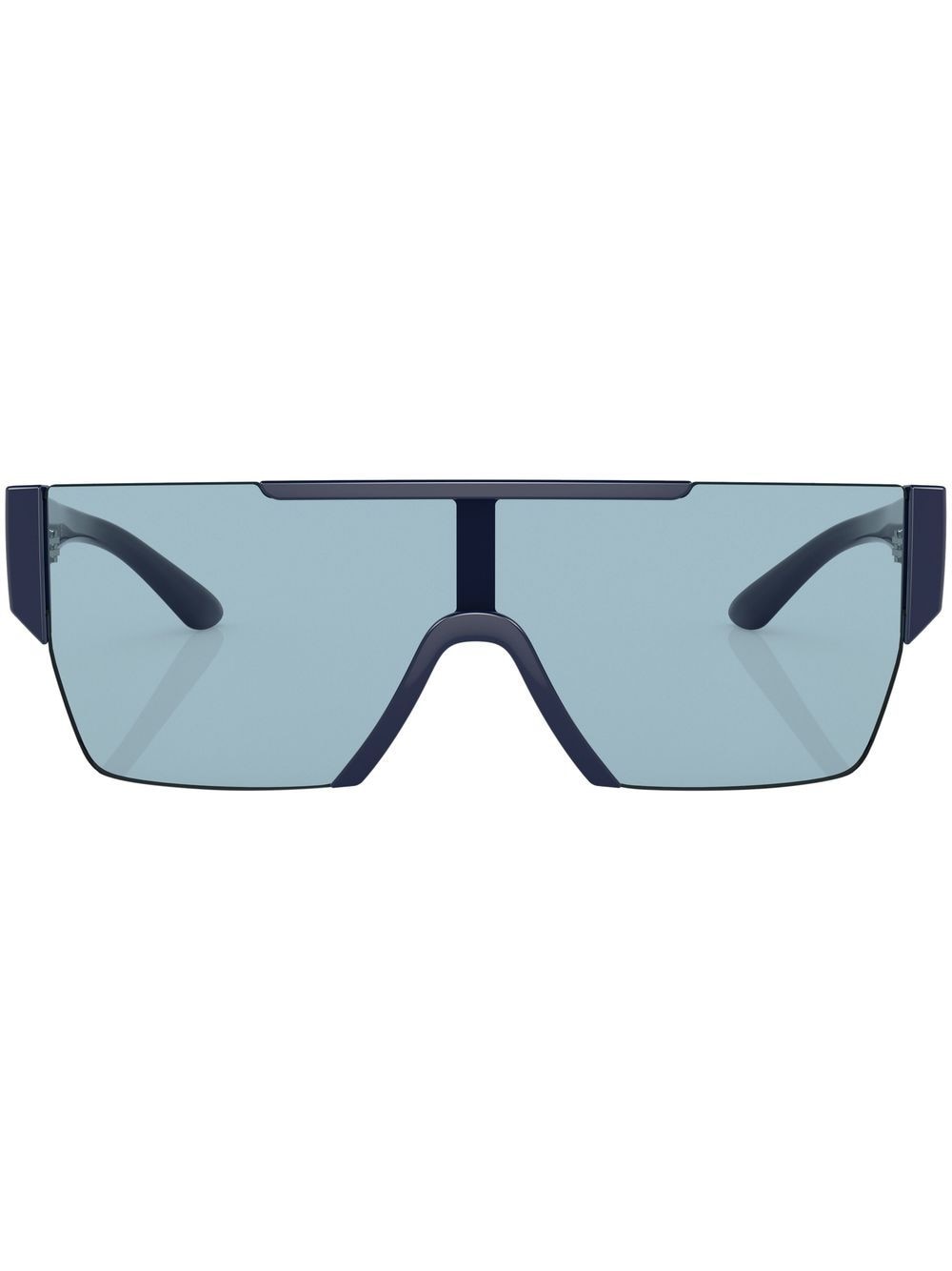 Burberry Eyewear Frameless-design Sunglasses In Blau