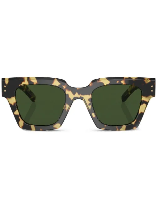 Lunettes de soleil à monture carrée - Dolce & Gabbana Eyewear - Modalova