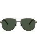 Dolce & Gabbana Eyewear pilot-frame sunglasses - Metallic