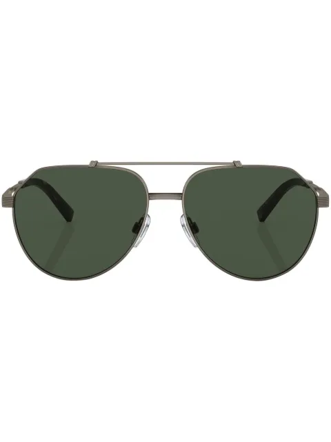 Dolce & Gabbana Eyewear lentes de sol con armazón estilo piloto
