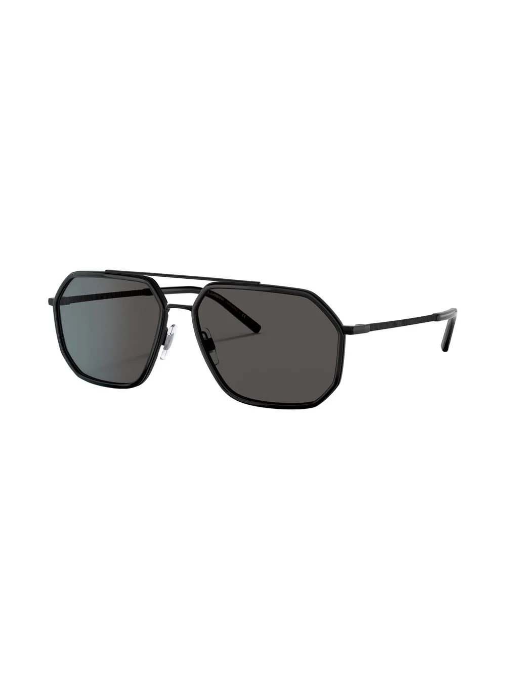 Dolce & Gabbana Eyewear Zonnebril met piloten montuur - Zwart