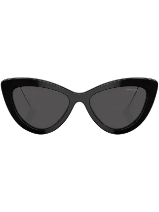 Miu Miu Eyewear two tone cat eye Sunglasses Farfetch